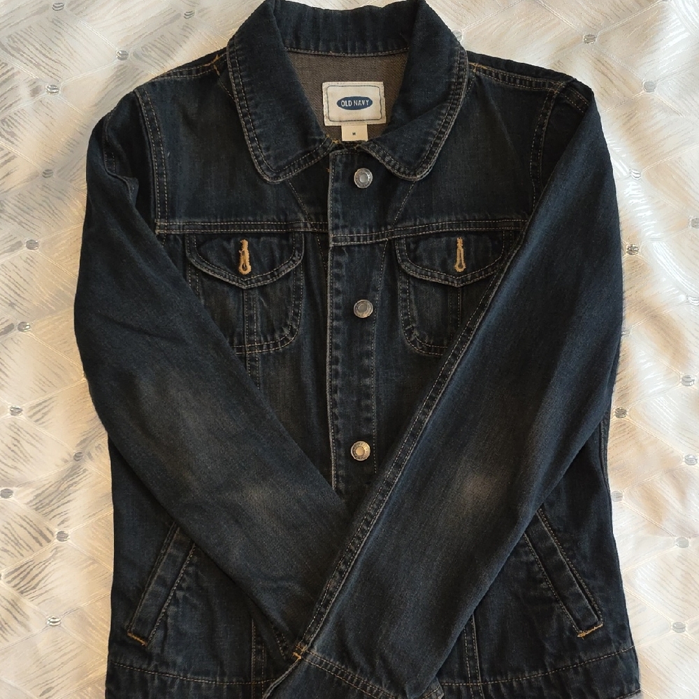Old Navy Women's Dark Denim Jacket